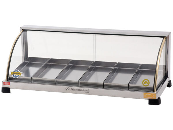 ESTUFA DE SALGADOS OURO CURVA 6 BANDEJAS 127V  MARCHESONI