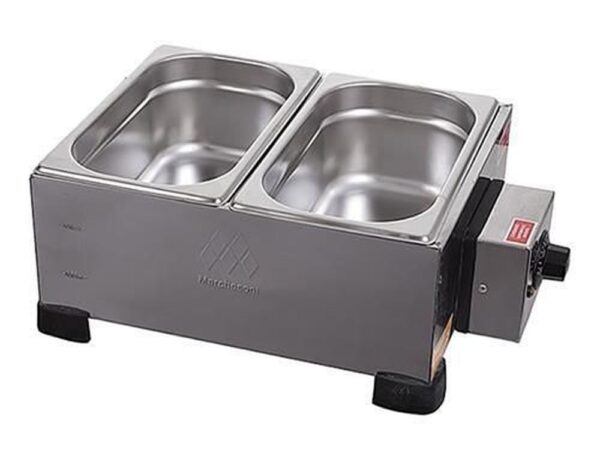 DERRETEDEIRA PROFISSIONAL INOX 2.5 KG 2 CUBAS 220V MARCHESONI