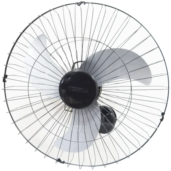 VENTILADOR PAREDE 60CM 200W INDUSTRIAL TURBO TURBÃO 3 PÁS BIVOLT 110V 220V PRETO VITALEX