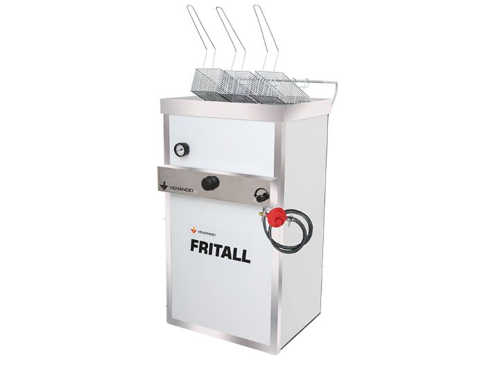FRITADEIRA A GAS AGUA E OLEO 30 LITROS FAOAP30 VENANCIO