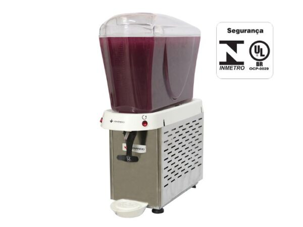 REFRESQUEIRA INOX 1 RESERVATÓRIO DE 16 LITROS 220V VENÂNCIO