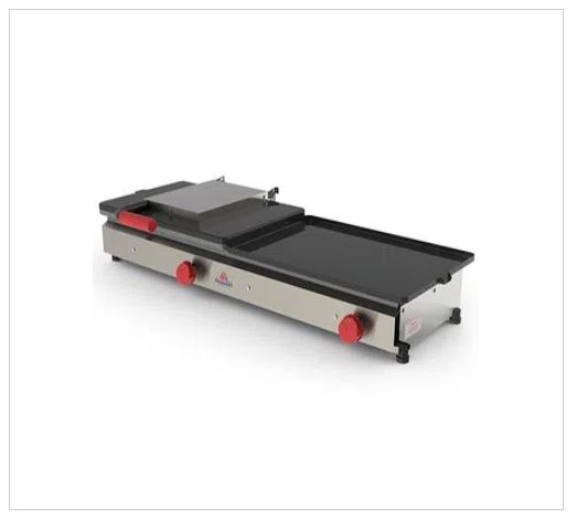 SANDUICHEIRA DUPLA COM PRENSA PR-950G NEW QUEEN A GAS PROGAS