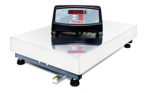 BALANÇA ELETRÔNICA PLATAFORMA INOX 40X60CM SLIM - PLT 150/300 TRIUNFO BIVOLT