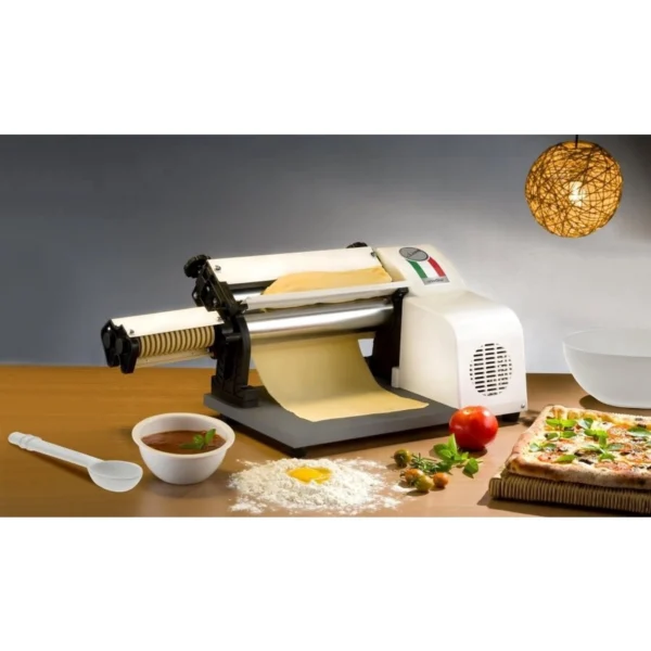 CILINDRO LAMINADOR DE MASSAS 37 CM BRANCO C/ CORTADOR  127V ANODILAR - Imagem 2