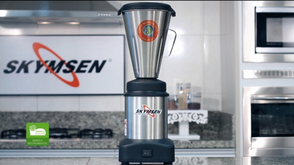 LS-03 LIQUIDIFICADOR COMERCIAL INOX 127/220V SKYMSEN BAIXA ROTAÇAO BIVOLT - Imagem 2