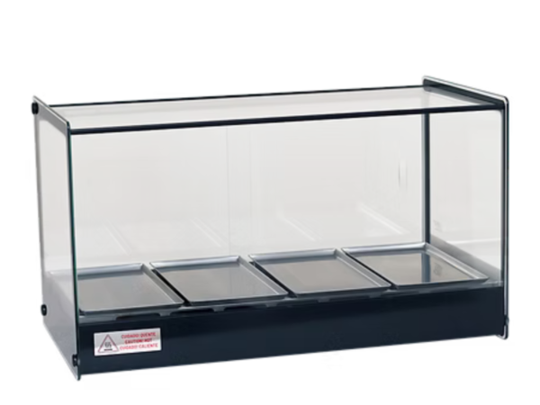 ESTUFA PARA SALGADOS EVR BP 4 BANDEJAS COM O PERFIO PRETO 127V -  TITÃ