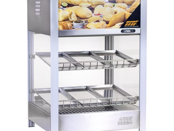 ESTUFA VAPOR RETA 6 BANDEJAS DUPLA COM DISPLAY TITÃ 220V