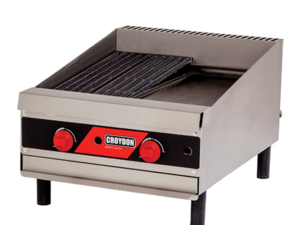 CHAR BROILER PEDRA GAS GLP CCP2 50CM CROYDON 22000BTU