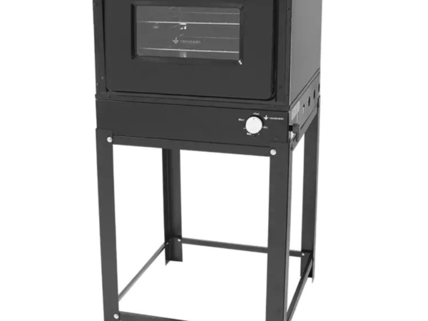 FORNO IND À GÁS MODELO BRAVO COM PÉ COR PRETO - VENANCIO