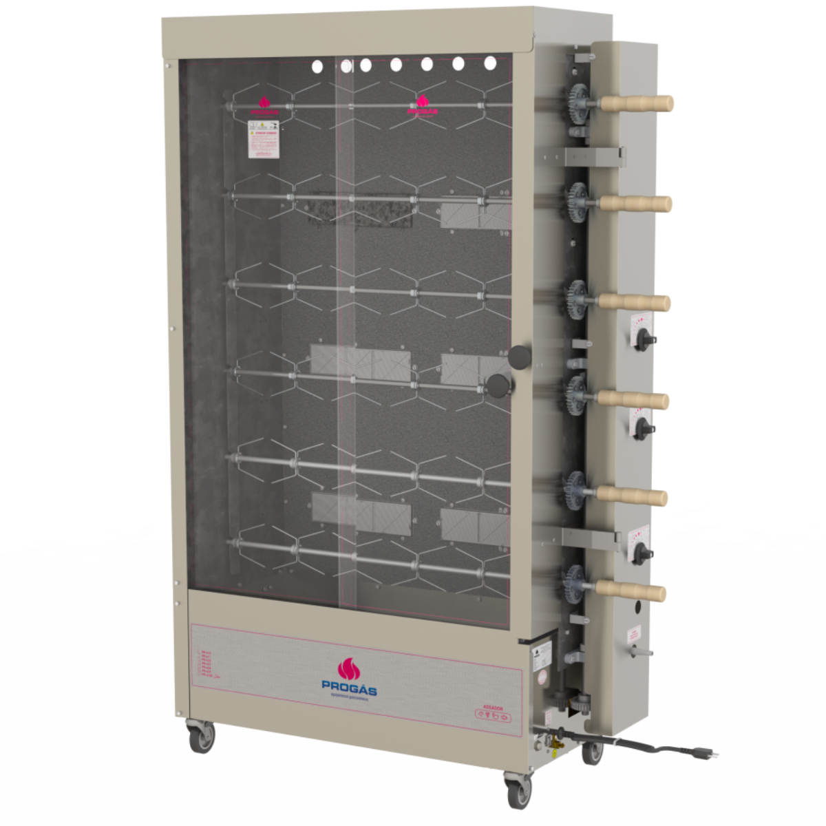 ASSADOR DE FRANGOS PROGÁS PR-631 GLP - 30 UNIDADES BIVOLT